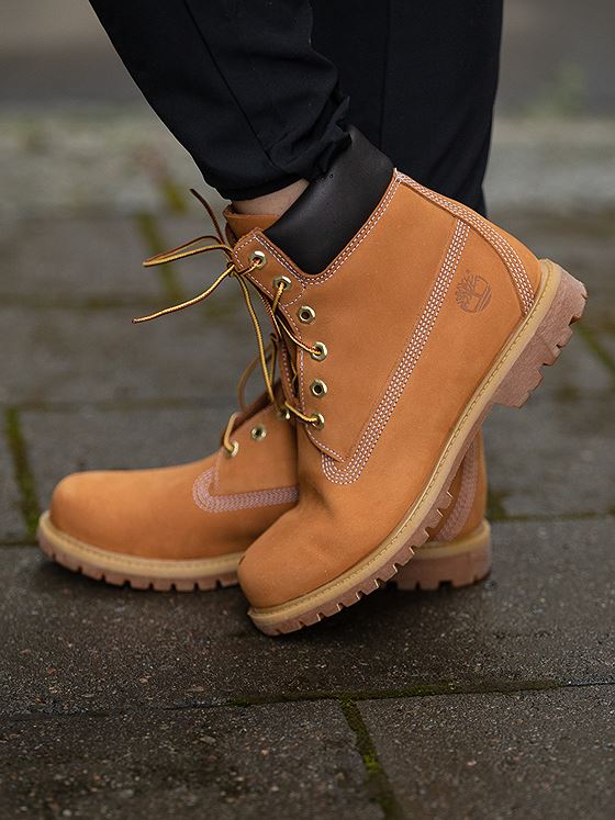 Timberland 6 inch Premium Boot Wheat Nubuck