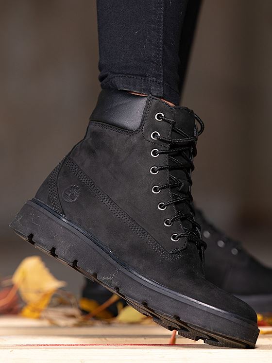 Timberland Kenniston 6 inch Lace Up Boot Black Sort