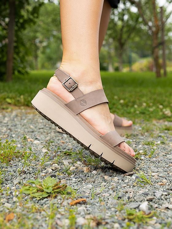 Timberland Safari Down 2 Band Sandal Beige