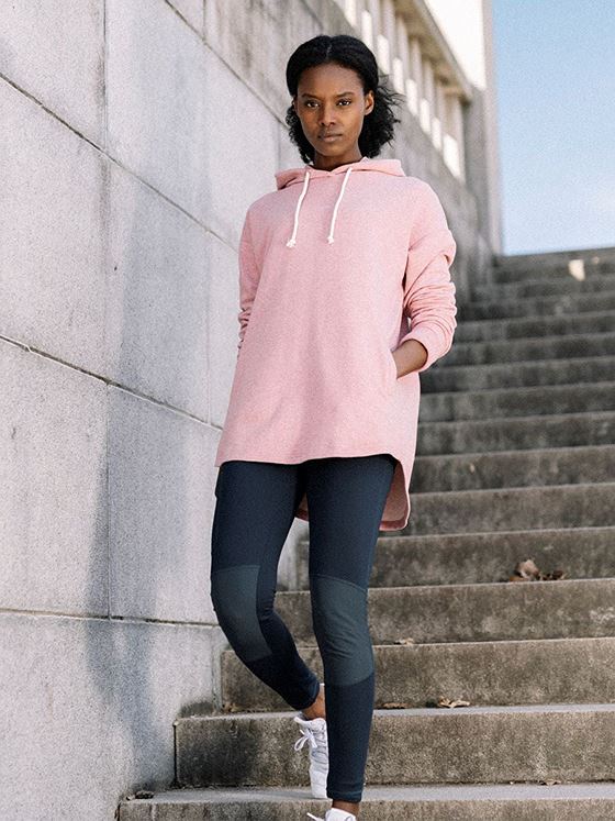 Tufte Lunde Hoodie Sweater W Pink