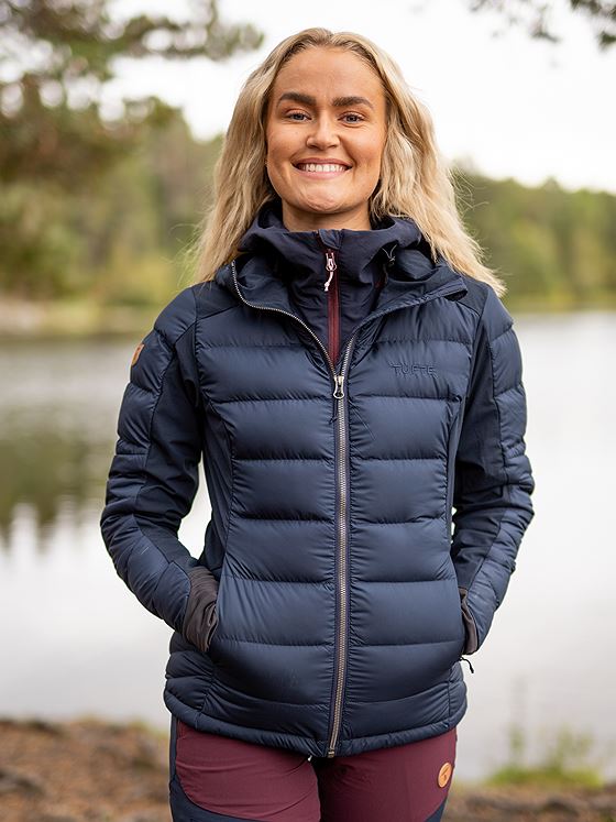 Tufte Gaupe W Down Jacket Dark Blue