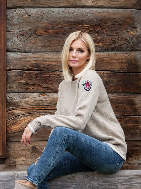 Twentyfour Finse Strikkegenser Beige