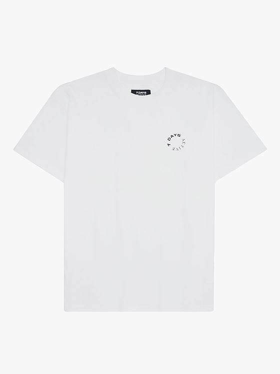 7 DAYS Active Organic Regular Tee Brilliant White