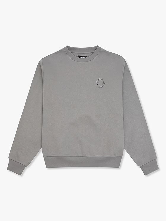 7 DAYS Active Organic Crewneck Sharkskin