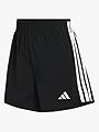 adidas 3-Stripes Woven Shorts Black / White