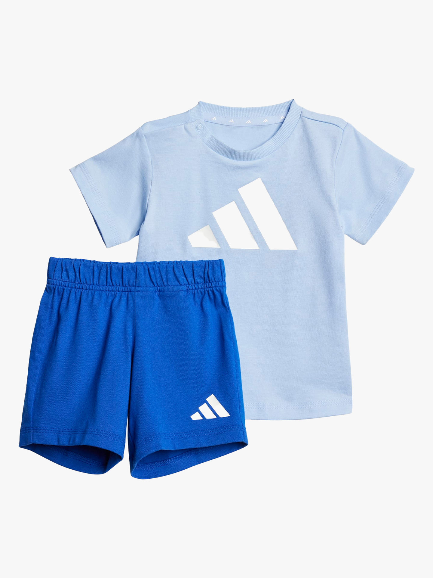 adidas Big Logo T-Set Infant Blå