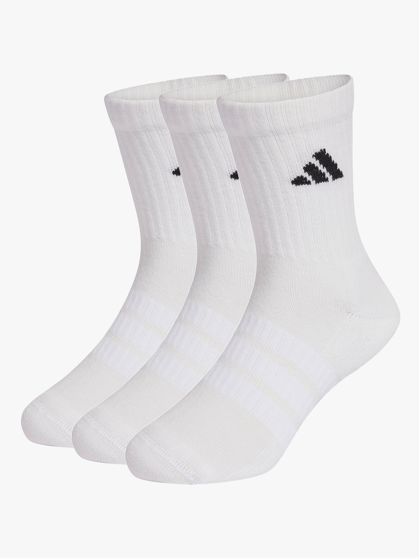 adidas Crew 3 Pack Junior White / Black