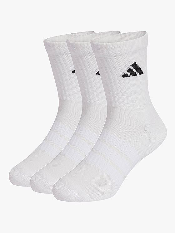 adidas Crew 3 Pack Junior White / Black