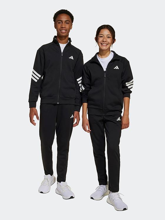 adidas Future Icons 3-Stripes Track Suit Junior Black / White