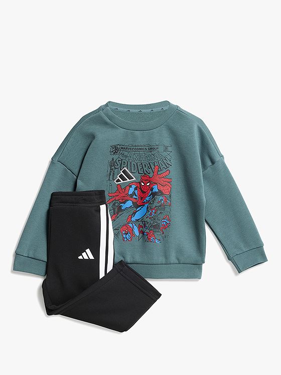 adidas Marvel Jog Sett Infant PRETEA/WHITE