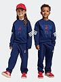 adidas Marvel Spiderman Jog Sett Kids Blå