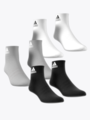 adidas Ankel 6 Pack Mgreyh/white/black