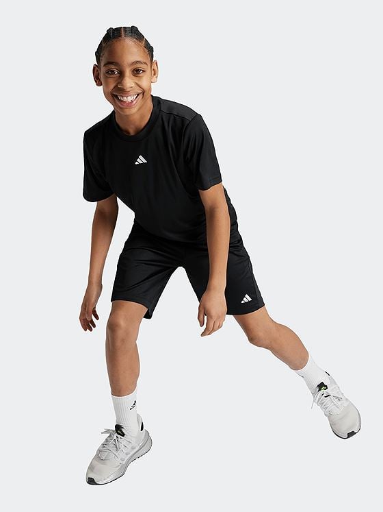 adidas Essentials Tee Junior Black/White