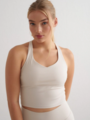 Aim'n Sculpting Strappy Bralette Clay