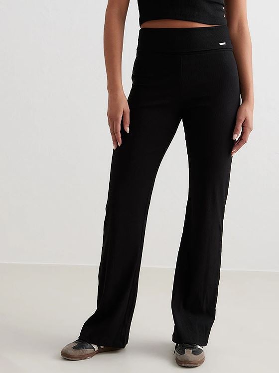 Aim'n Ease Ribbed Pants Black