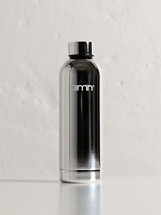 Aim'n Water Bottle Silver