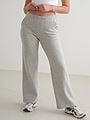 Aim'n Wide Sweat Pants Grey Melange
