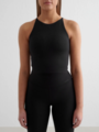 Aim'n Sense Halter Bralette Black