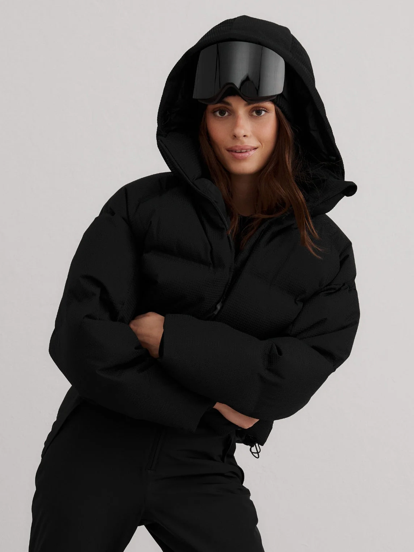 Aim'n Cortina Puffer Jacket Black