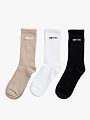 Aim'n Logo Socks 3-Pack BEIGE MELANGE