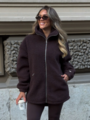 Aim'n Pile Jacket Cacao
