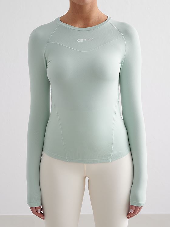 Aim'n Soft Basic Long Sleeve Aqua