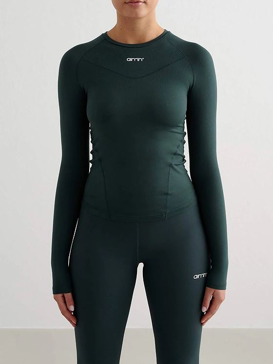 Aim'n Soft Basic Long Sleeve Deep emerald