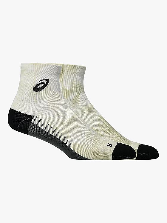 ASICS Performance Run Quarter Sock Brilliant White/Oyster White