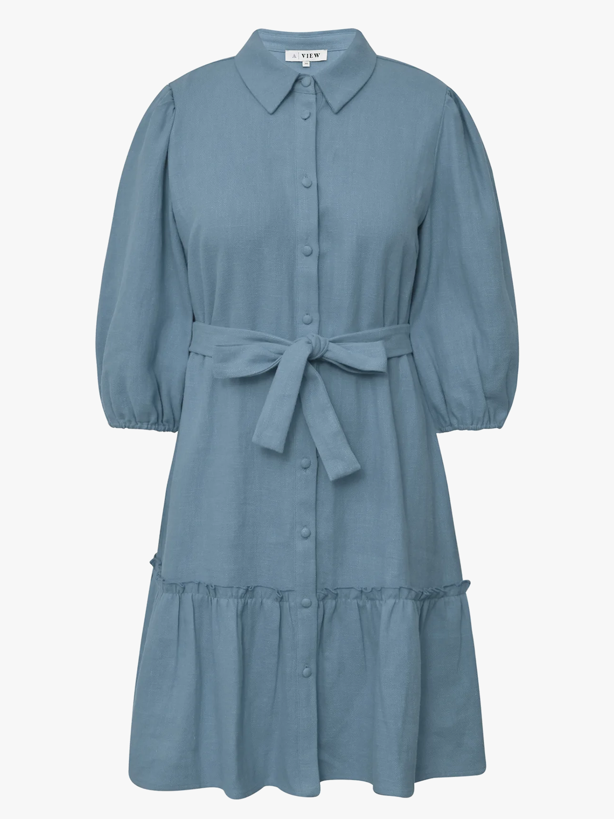 white linen dress australia Around The World / Linen dress / White main image 0