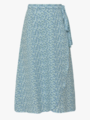 A-View Peony Wrap Skirt Blue / White