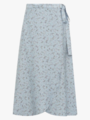 A-View Peony Wrap Skirt Blue / White