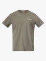 Bergans Nordmarka Organic Cotton Print Tee Men Green Mud