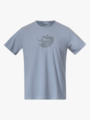 Bergans Nordmarka Organic Cotton Print Tee Men Husky Blue
