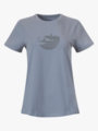 Bergans Nordmarka Organic Cotton Print Tee Husky Blue