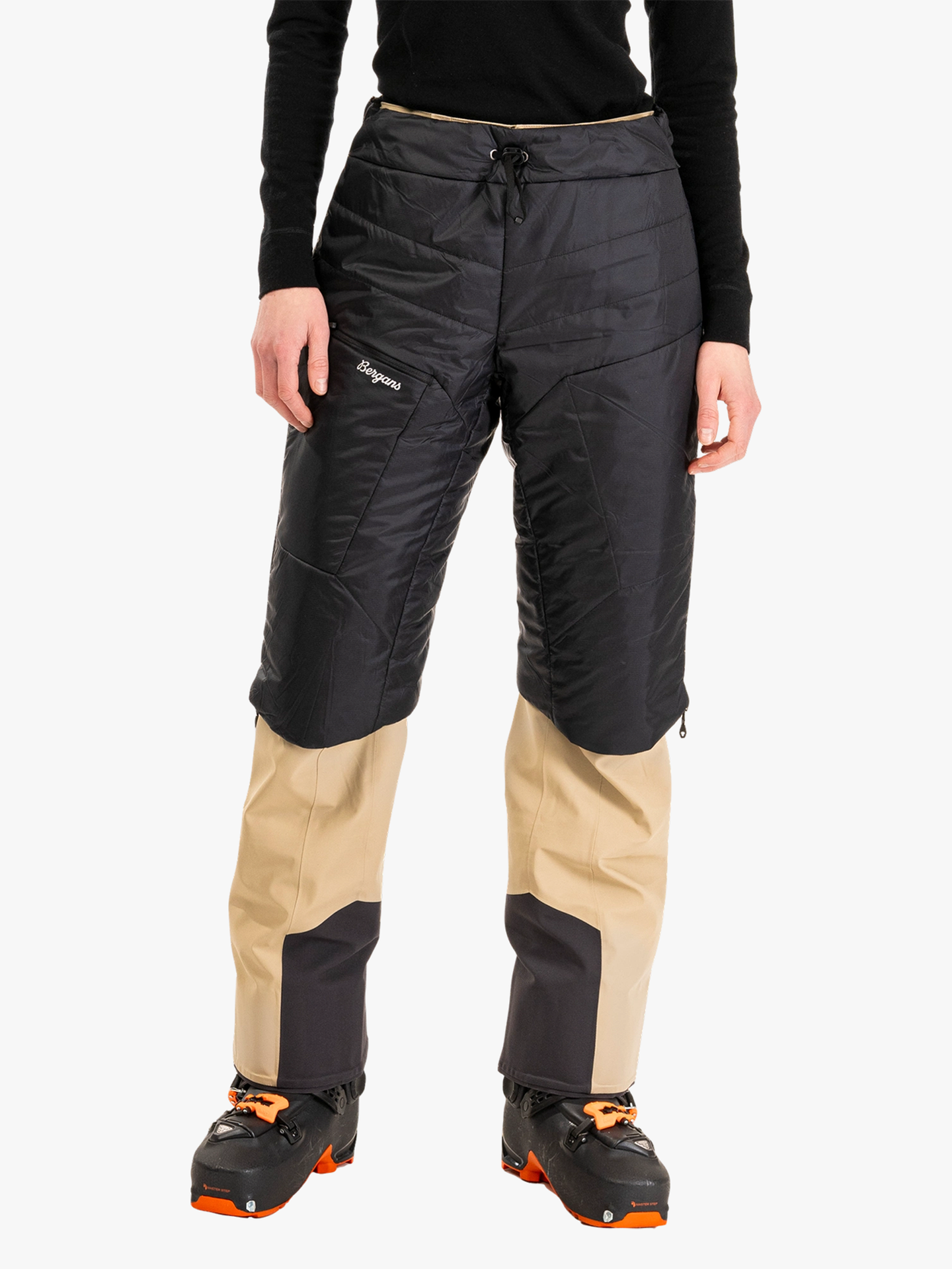 Bergans Røros Insulated Overshorts Women Black
