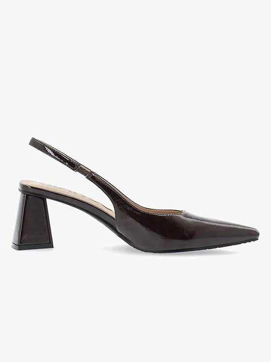 Bianco Maralyn Slingback Patent Brown