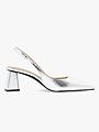 Bianco Maralyn Slingback Metallic Silver
