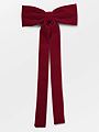 Becksöndergaard Velvet Bow Hair Clip Savvy Red