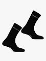 Bula 2-Pack Light Wool Socks Black