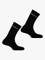Bula 2-Pack Wool Sock Black