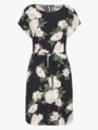 B.YOUNG Mjoella Oneck Dress Black Roses