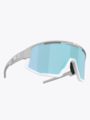 Bliz Fusion Ramme: Light Grey / Glass: Smoke Ice Blue