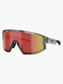 Bliz Fusion Transparent Dark Grey / Red