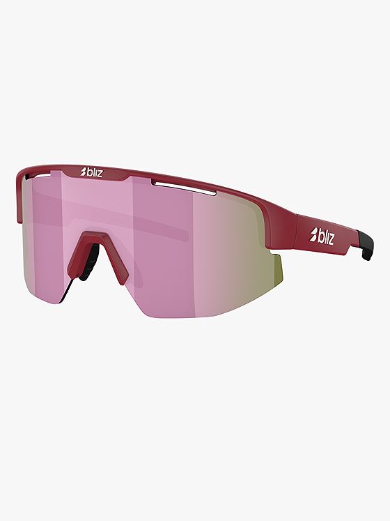 Bliz Matrix Small Matte Burgundy / Brown / Rose Multi