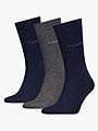 Calvin Klein Eric 3-pack Cotton Sock Navy / Dark Grey Melange