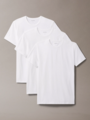 Calvin Klein Short Sleeve Crew Neck 3 pakk White/White/White