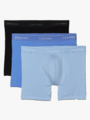 Calvin Klein Boxer Brief 3-Pack Black/Glacier/Blue Bell