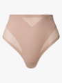 Calvin Klein Sculpted Firm Mesh Thong Cedar