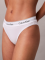 Calvin Klein High Leg Tanga White