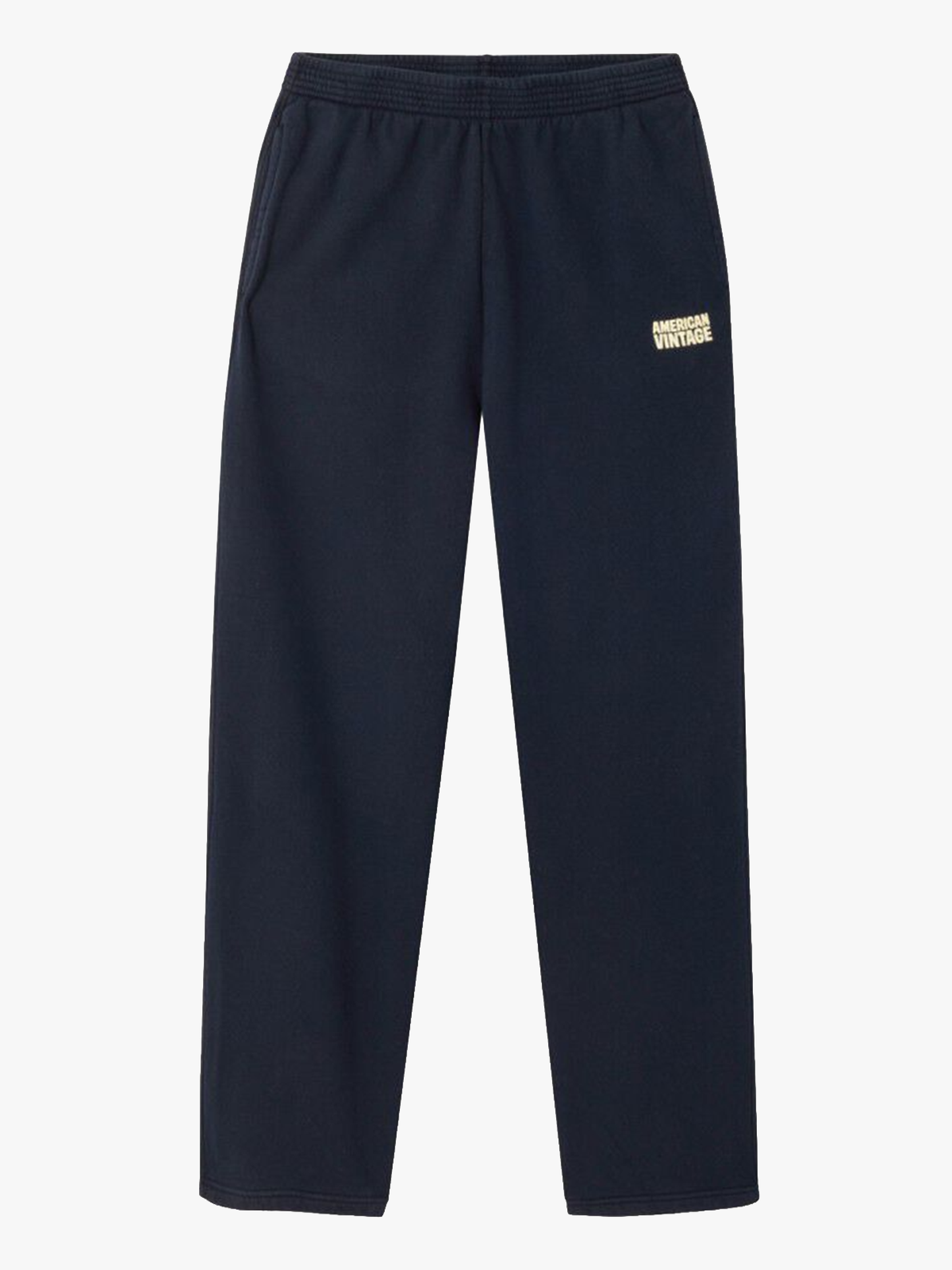 American Vintage Plizzy Sweatpants Navy vintage